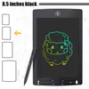 Pizarra LCD de escritura a mano a color de 8.5 pulgadas, 10 pulgadas, 12 pulgadas, tablero de escritura LCD para niños y estudiantes, pizarra LCD de actividad, regalo pequeño