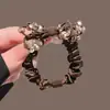 Novos Scrunchies Tendência Estilo Coreano com Toque Elegante, Acessórios de Cabelo da Moda Ol, Tiaras, Elásticos, Alto Valor Estético