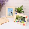 Molduras de Fotos de Madeira para Casa Mais Vendidas Transfronteiriças, Molduras de Fotos Criativas para Decoração de Casa, Artesanato em Madeira DIY Enfeites Atacado