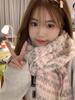 Bufanda Escocesa Suave Estilo Japonés para Otoño e Invierno, Fresca y Literaria, para Estudiantes, Cálida y Versátil, Regalo para Pareja, Bufanda Estilo Coreano