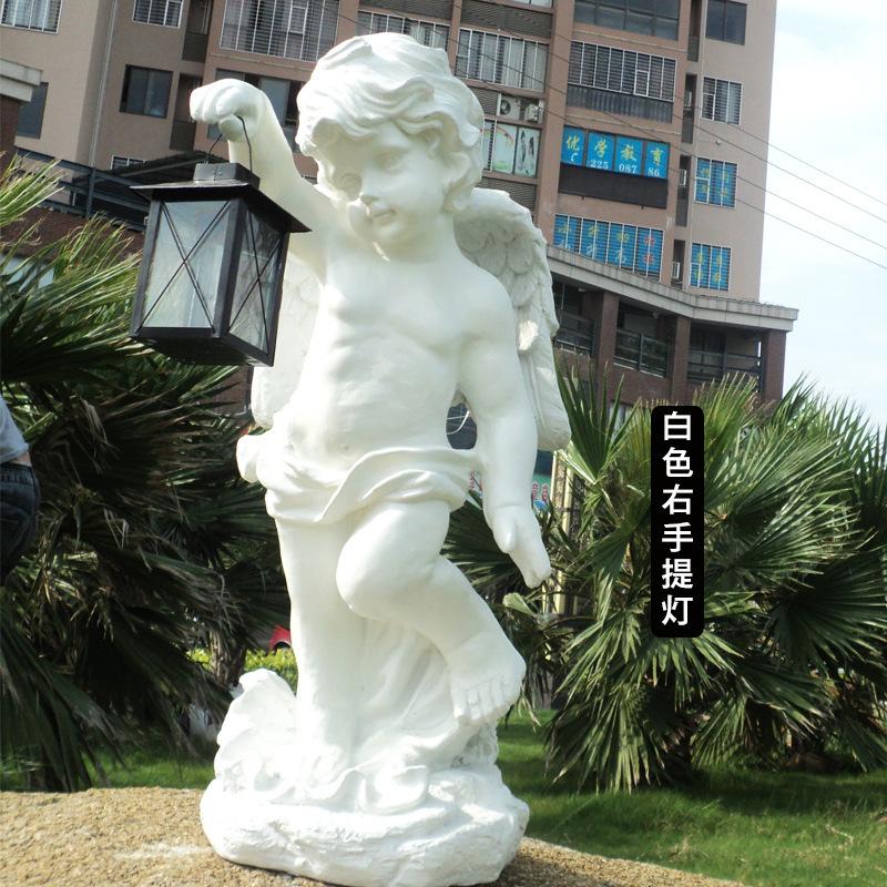 白色右手提灯_wps图片