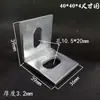 Fijaciones en Forma de Z, Accesorios Móviles, Escuadras Galvanizadas en L, Piezas en Forma de Z, Soportes Triangulares de Hierro Soldado para Fijación de Columnas, Gabinetes Colgantes