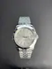Relógio Famoso Rolex Log Automático Mecânico Vidro de Safira Caixa de Aço Pulseira de Aço Comércio Exterior Uso Próprio Transmissão ao Vivo Fabricante Atacado
