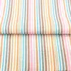 Vendas Diretas de Fábrica Primavera e Verão Popular Fio Tingido Listras Arco-Íris Roupas Infantis Vestido Camisa Feminino Tecido Listras Bolha