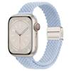 Correa de Reloj Magnética Trenzada de Doble Bucle para Cintura Delgada Adecuada para Apple 9 10 iWatch S11 Pulsera Magnética de Nylon