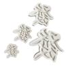 Molde de silicona palabra pelo chocolate decoración de pasteles herramientas para hornear DIY estilo chino pastel mousse