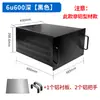 Caja para PC Industrial de Aluminio Completo 4U Caja para Servidor de Aleación de Aluminio 2U Caja para Host de Perfil de Aluminio 5U Negro Anodizado 6U