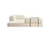 Sofá-cama de tecido dobrável e removível, lavável, de uso duplo, compactado a vácuo, para a sala de estar, modular, adequado para dormir e relaxar, sofá reto Teddy