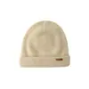 Cashmere 2026 Outono/Inverno Novidades Unissex Cor Sólida Camada Dupla Espessada Quente Proteção para Orelhas Touca Gorro de Tricô