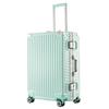 Maleta de Aluminio de Alta Gama para Mujer con Ruedas Universales 24 pulgadas Maleta Trolley Suegra Caja con Contraseña para Hombre 26 pulgadas Una Pieza Dropshipping