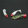 Equipamento de pesca especial transfronteiriço para Chumbo Peixe Isca Macia peixe macio Cauda T Isca Luya anzol triplo 11g Isca Macia isca para robalo carpa