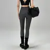 Conjunto Deportivo para Mujer Corte Ajustado Manga Larga Media Cremallera Pantalones de Yoga de Cintura Alta Otoño Adelgazante Secado Rápido Transpirable Ropa de Fitness para Mujer