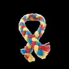 Cuerda Trenzada de Color de Fábrica 6mm Cuerda de Algodón Trenzada de Tres Hilos Pulsera Trenzada Retorcida Tricolor Cuerda Venta Directa de Fábrica Hecho a Mano DIY