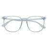 9051 Nuevos Lentes de Montura Cuadrada Grande de Tr90 Anti Luz Azul para Hombre y Mujer Sin Maquillaje Estilo Caliente de Celebridad de Internet Se Pueden Equipar con Monturas para Lentes Graduados
