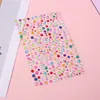 Item Popular Transfronteiriço: 325 Peças de Adesivos de Strass Diamante de 3456mm, Adesivos de Rosto de Beleza, Adesivos de Maquiagem, Adesivos de Rosto de Strass