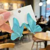 Série Borboleta Estilo Fresco Strass Malha Brincos de Borboleta de Conto de Fadas Design Nicho Japonês e Coreano Brincos de Pino de Alta Qualidade