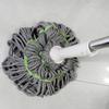 Mopa Telescópica de Mano para el Hogar con Escurridor Automático, Doble Uso para Seco y Húmedo, Mopa Giratoria, Mopa Absorbente Perezosa, Limpieza de un Solo Barrido