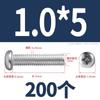 Tornillo de cabeza redonda Phillips GB818 de acero inoxidable 304, tornillo de cabeza plana empotrada Phillips, tornillo de máquina de elemento PM M3M3.5M4