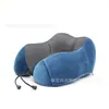 Almohada de Espuma Viscoelástica Camelback con Logo Personalizado Forma de U Caja de Almacenamiento Portátil Almuerzo Viaje en Avión Almohada para siesta en forma de U para el Cuello