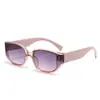 Gafas de sol de moda europeas y americanas con montura pequeña para mujer, Gafas de sol de alta gama, Patillas personalizadas, Gafas de protección solar, Gafas de sol para venta al por mayor transfronteriza