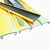 Suministros del Fabricante Tiras de Borde en Forma de U de Goma Suave con Borde Dorado y Plateado, Tiras Decorativas, Tiras de Borde Doradas y Plateadas, Tiras de Cierre