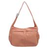 Bolso bandolera de nailon impermeable para hombre y mujer, estilo deportivo sencillo, de gran capacidad, informal, para hombro.