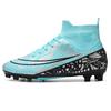 Nuevos Zapatos de Fútbol de Caña Alta con Tacos Largos para Hombre y Mujer, Adultos, Adolescentes y Estudiantes, Zapatos de Entrenamiento de Tacos Rotos Tf Venta al por Mayor de Comercio Exterior