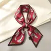 Pañuelo Pequeño Estampado Estilo Coreano para Primavera y Otoño para Mujer, Pequeño Adorno de Cinta, Pañuelo para Atar Bolsos, Lazo al por Mayor, Estilo Chanel