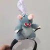 2025 Nueva Diadema de Ratatouille Mismo Estilo Estilo Divertido Muñeco de Peluche de Dibujos Animados Accesorio Periférico Pinza de Ratón Diadema Accesorios para el Cabello