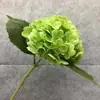 Película Western Americana Tacto a Mano Hortensia Accesorios para el Hogar Florales Lavable Hortensia de Cabeza Única con Hoja Accesorios de Boda