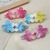 Horquilla de Flores Degradadas para Mujer Flequillo Lateral Pinza de Pico de Pato Tiara Dulce Linda Clip para Cabello Roto Horquilla