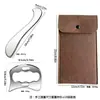 Raspador de fascia de acero inoxidable para masaje facial, cuchillo de fascia para lifting y relajación, palo de masaje, juego de herramientas de raspado para masaje