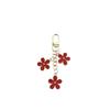 Llavero con forma de flor de gota de aceite de color transfronterizo de Europa y Estados Unidos, personalidad creativa, lindo bolso colgante con juego de auriculares
