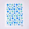 Novos Adesivos de Unhas Coloridos Estilo Japonês Desenho Animado Estrela de Cinco Pontas 5D Em relevo Adesivo de Unha para Capa de Celular Acessórios Vendedor Quente Transfronteiriço
