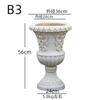 Adornos de Columna Romana Europea Casa Jardín Patio Boda Decoración Balcón Retro Maceta Exterior Base para Maceta