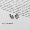 Colgante de aleación de plata antigua con forma de ins, hecho a mano, para hacer tú mismo, joyería, pulsera, collar, pendientes, accesorios, material