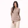 Camiseta de Manga Longa com Gola Henley e Textura Canelada para Mulheres e Homens, Limpeza de Primavera, Corte Justo, Estilo Retro Old Money, Base de Tricô, Tendência