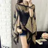 Transmissão ao Vivo Explosões Protetor Solar de Verão Lenço Flor de Caju Pérola Primavera e Outono Roupas de Chiffon Proteção para o Pescoço Lenço Feminino de Seda