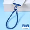 Cordón para teléfono móvil, correa para la muñeca, bandolera corta, para colgar en la espalda, con doble hebilla y anilla, resistente a caídas.