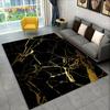 Alfombra de Área Geométrica de Mármol Azul Dorado Escandinavo Suministro Transfronterizo de Amazon Aliexpress Jt Mitad-