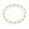 Pulseira de Opala de Cristal de Morango Natural Feminina Simples Personalizada Cristal Rosa Contas Haoyun Pulseira Presente de Aniversário para Namorada