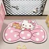 Alfombra de Piso de Barro Diatómico de Anime de Dibujos Animados para el Hogar, Entrada de Baño, Alfombra Absorbente de Agua, Fácil de Limpiar, Alfombra de Piso de Baño, Dropshipping