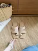 2588-1~Sandalias de Cuña Retro Francesa de Cuero Genuino para Mujer, Adecuadas para Uso en Exteriores, Nuevo Modelo Verano 2025