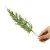 Manualidades de Plantas Verdes Artificiales Flor con Árbol de Navidad Guirnalda de Ramas de Pino Ramas de Cedro Accesorios de Decoración para Fotografía de Bodas