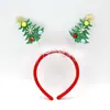 2023 Nova Faixa de Cabelo de Natal Faixa de Cabeça para Festa de Feriado Fivela de Cabeça de Rena Chapéu de Natal Acessórios de Cabelo