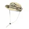 Sombrero de pescador de ala ancha estilo japonés para mujer verano algodón y lino fino plegable cubierta facial protección solar cara sombrero de cuenca pequeño