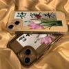 Funda para iPhone Lotus Good Luck Comes para iPhone 17 Pro Max, 14/15, Apple 16 Cobertura Total, 12/13 Celebridad de Internet 11