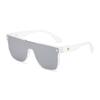 Óculos de Sol Anti-UV Moda Nova TikTok Feminino Óculos de Sol para Dirigir Óculos Populares na Internet Fotografia de Rua Masculino 18155