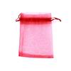 Bolsa de malla de distribución transfronteriza empaque de regalo de dulces bolsa de hilo con cordón logotipo imprimible tamaño múltiple bolsa de gasa para joyería