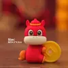 Decoração de Bolo Ornamentos Estilo Chinês para Sucesso no Ano Novo de 2026 e Sucesso em Tudo para Homens, Noivo, Marido, Pai Decoração de Aniversário Inserções